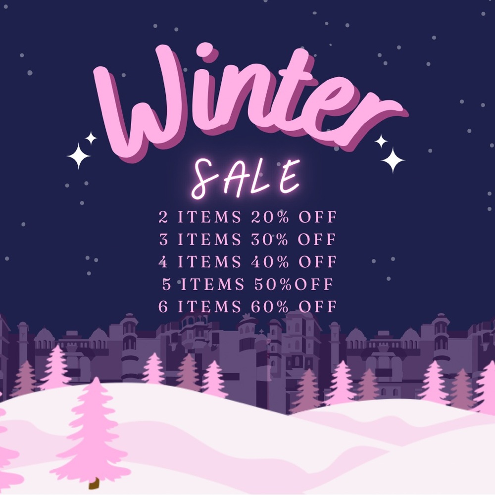 Winter Sale - Up to 60% Off